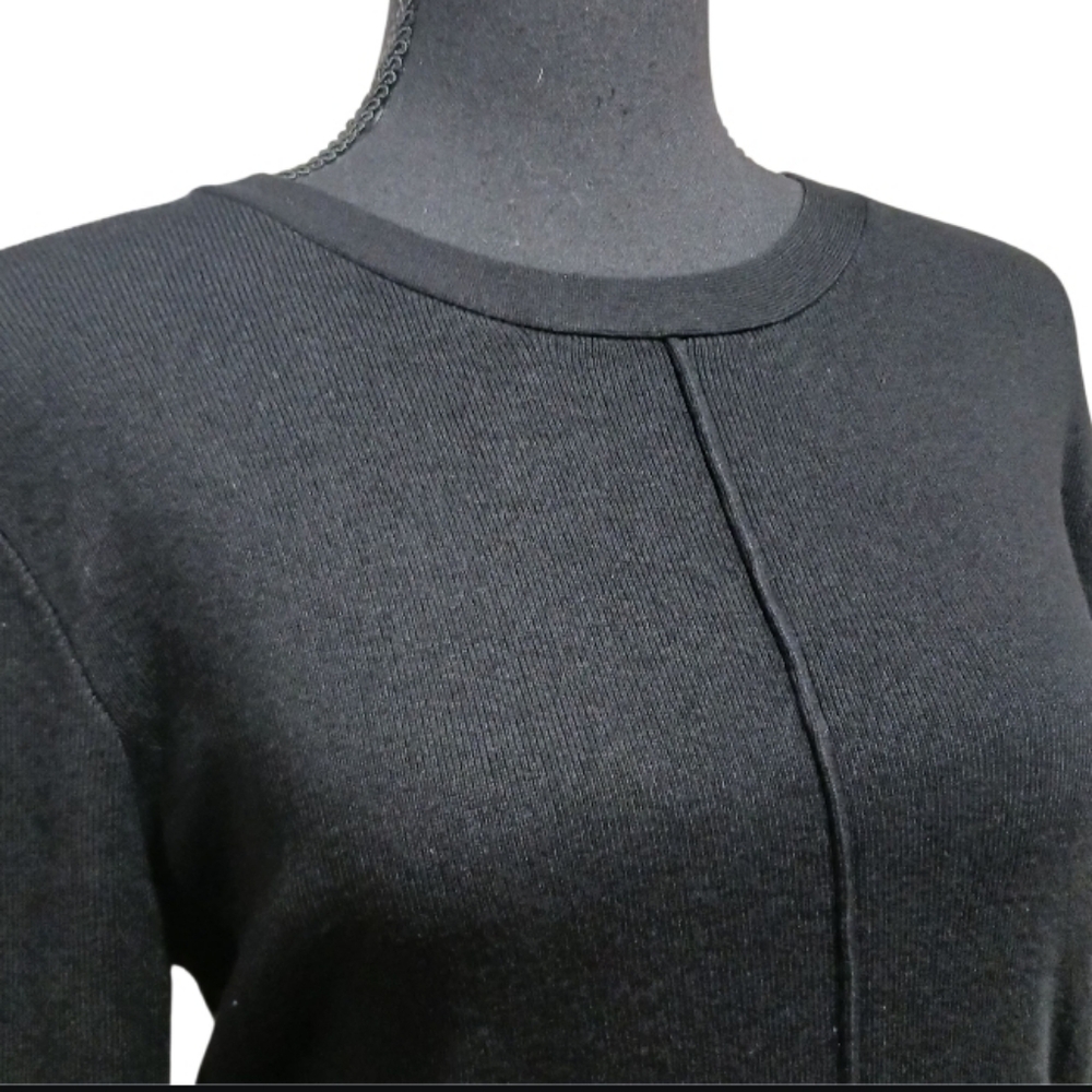 Love Token Pleat Cuff Sweater Shift Dress - Picture 6 of 13